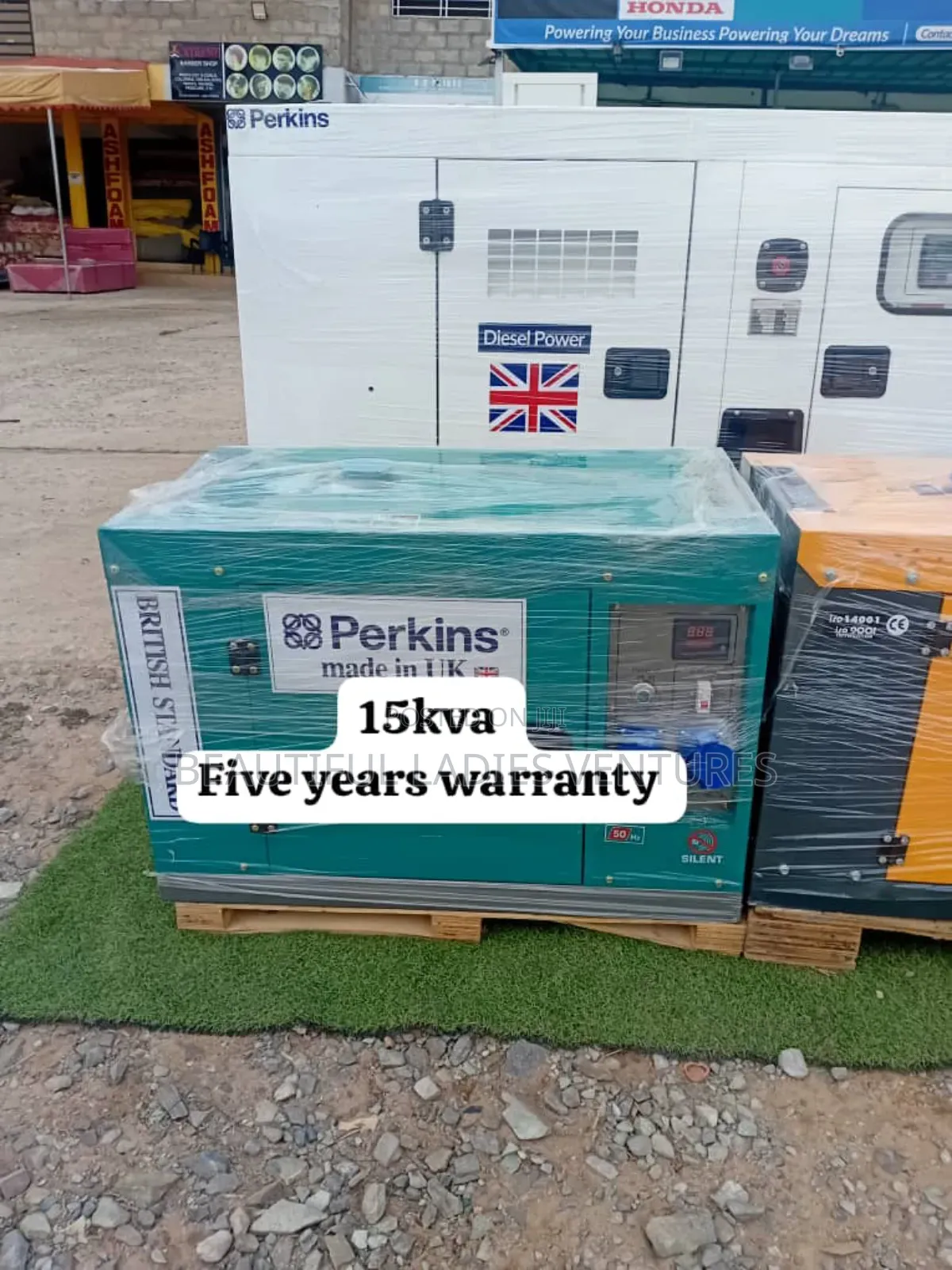 Large Fuel Capacity 15kva Perkins Uk Standard 15kva Genset