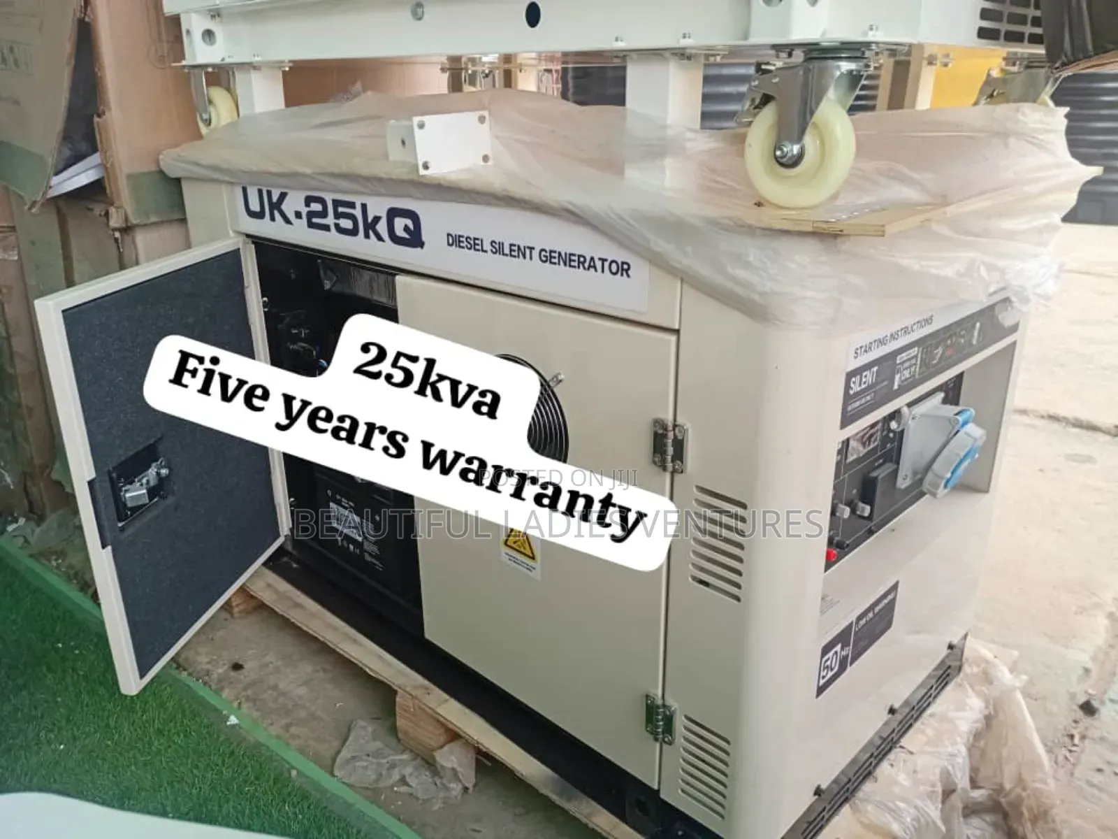 Large Fuel Capacity 25kva Uk-D Uk Standard 25kva Genset