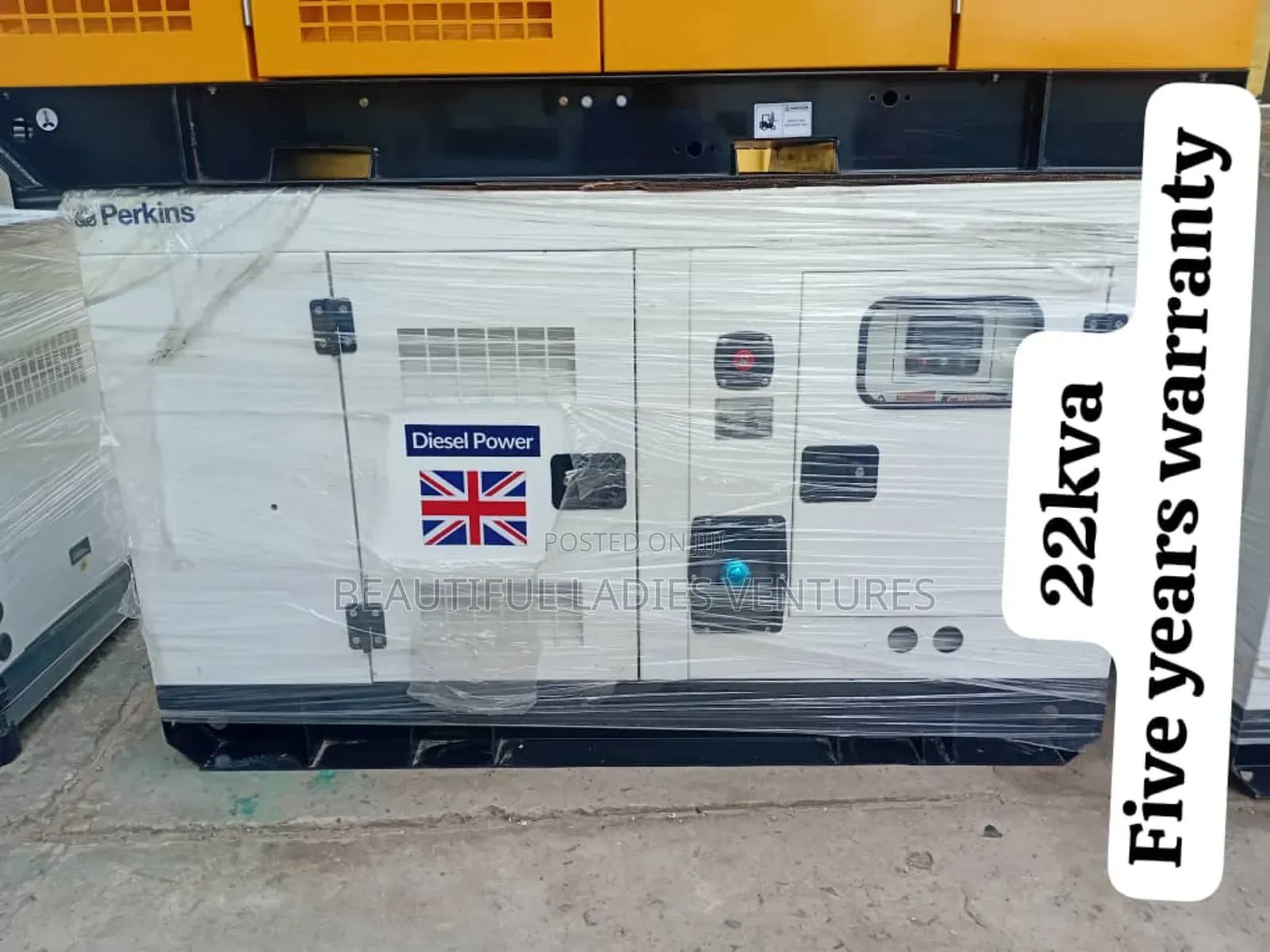 Low Noise Level 22kva 18000watts Diesel Gen 22kva Perkins