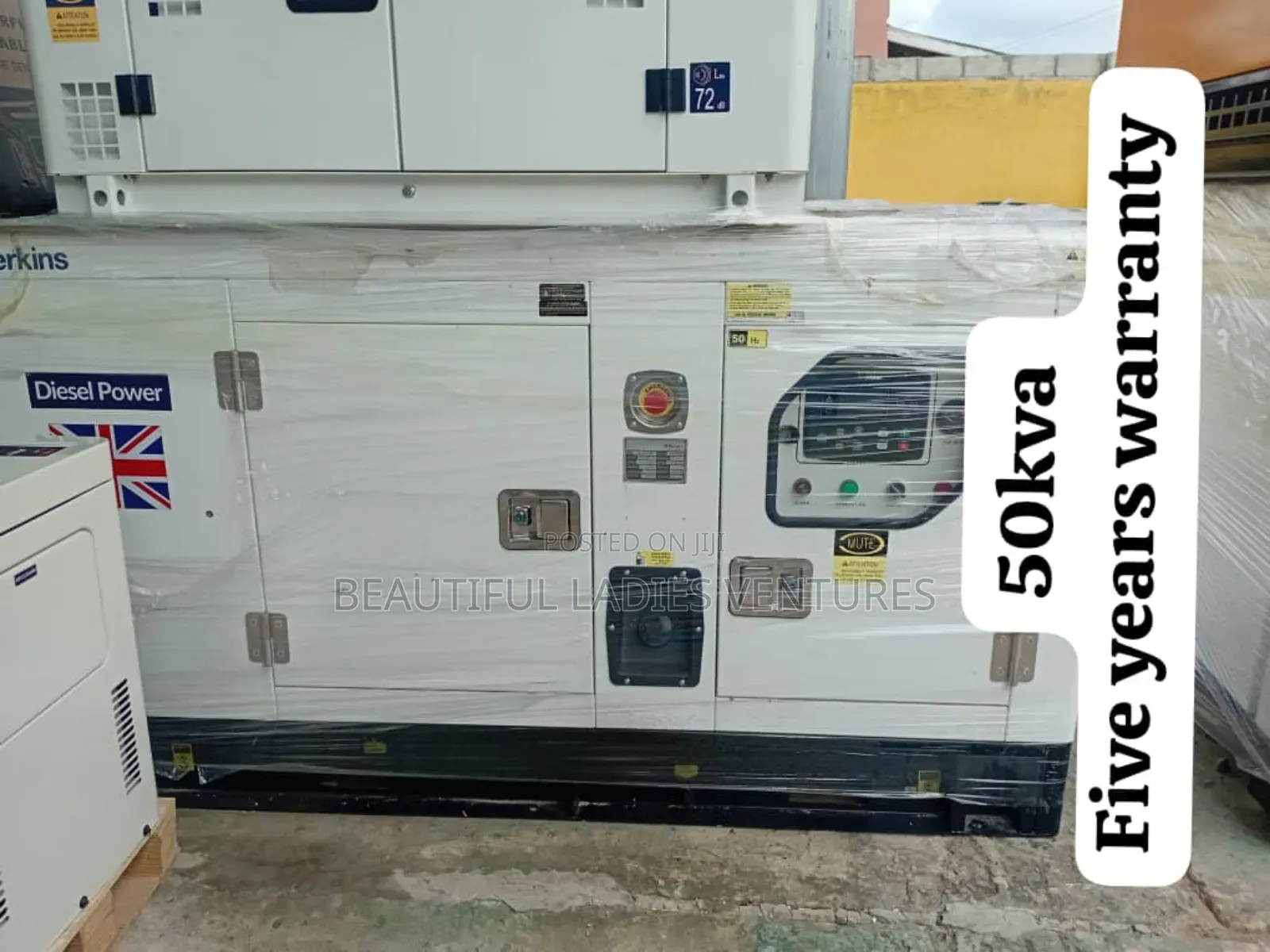 Low Noise Level 50kva 45000wats Diesel Gen 50kva Perkins