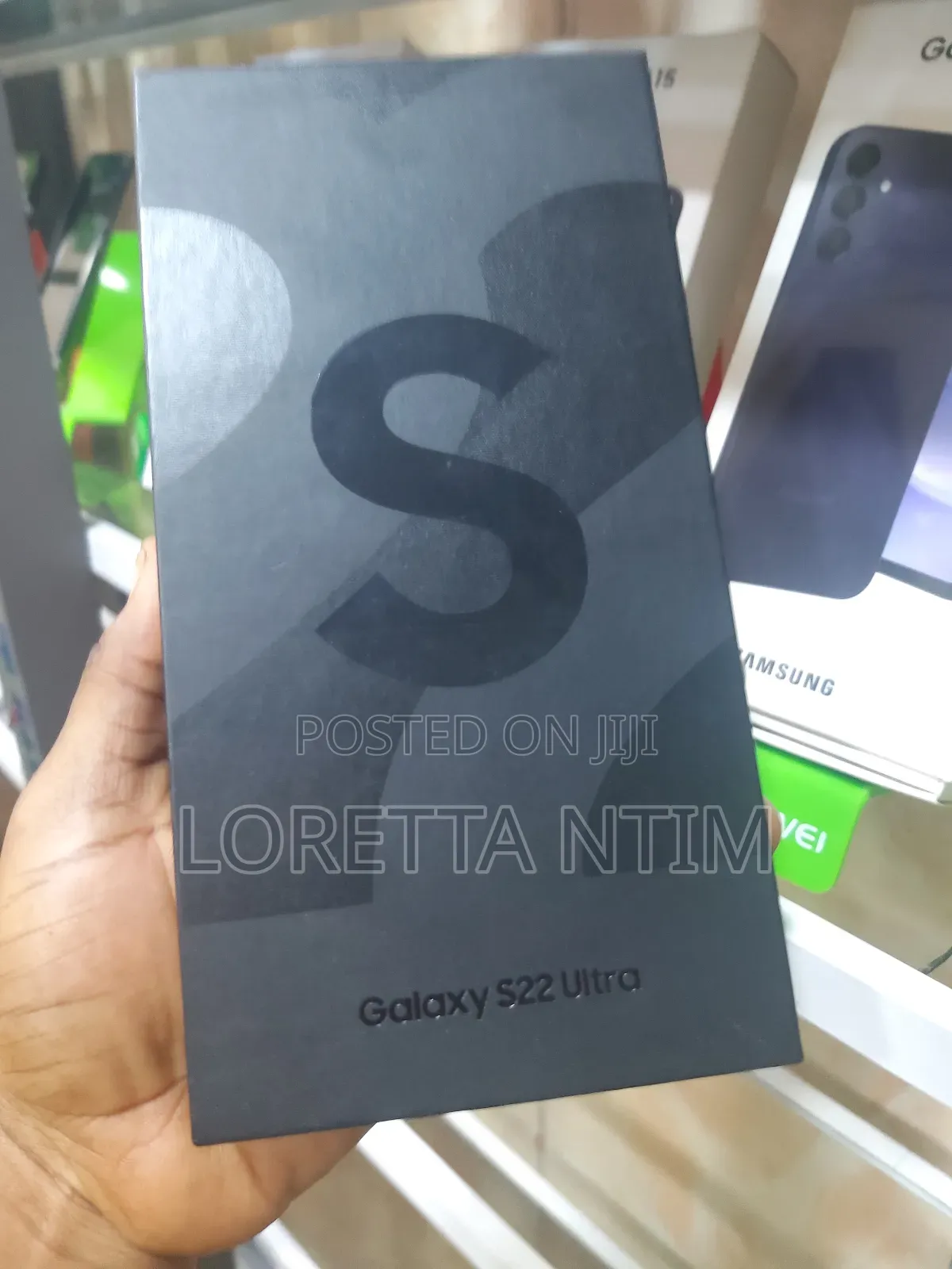 New Samsung Galaxy S22 Ultra 256 GB Black