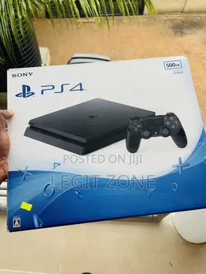 Ps4 Slim Used in Box With Few Games