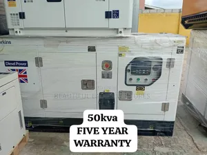 Gentle Start 50kva Perkins Silent 50kva Genset Diesel Silent