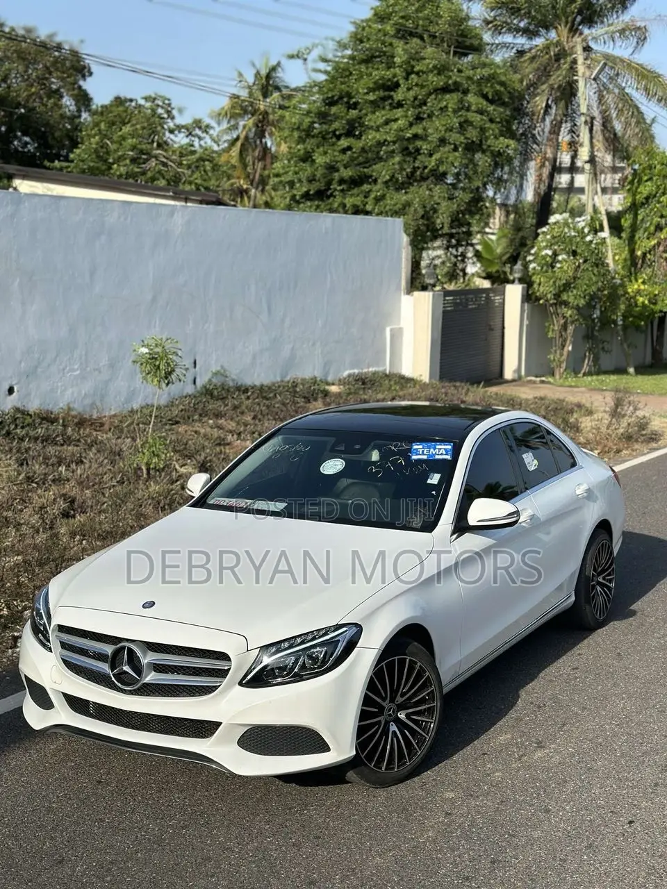 Mercedes-Benz C300 Luxury 4Matic Sedan AWD (2.0L 4cyl 7A) 2016 White