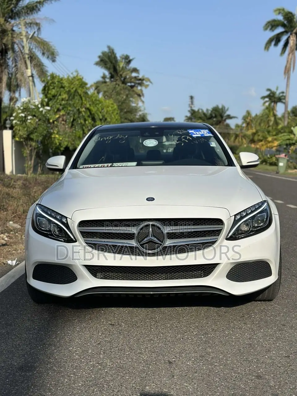 Mercedes-Benz C300 Luxury 4Matic Sedan AWD (2.0L 4cyl 7A) 2016 White