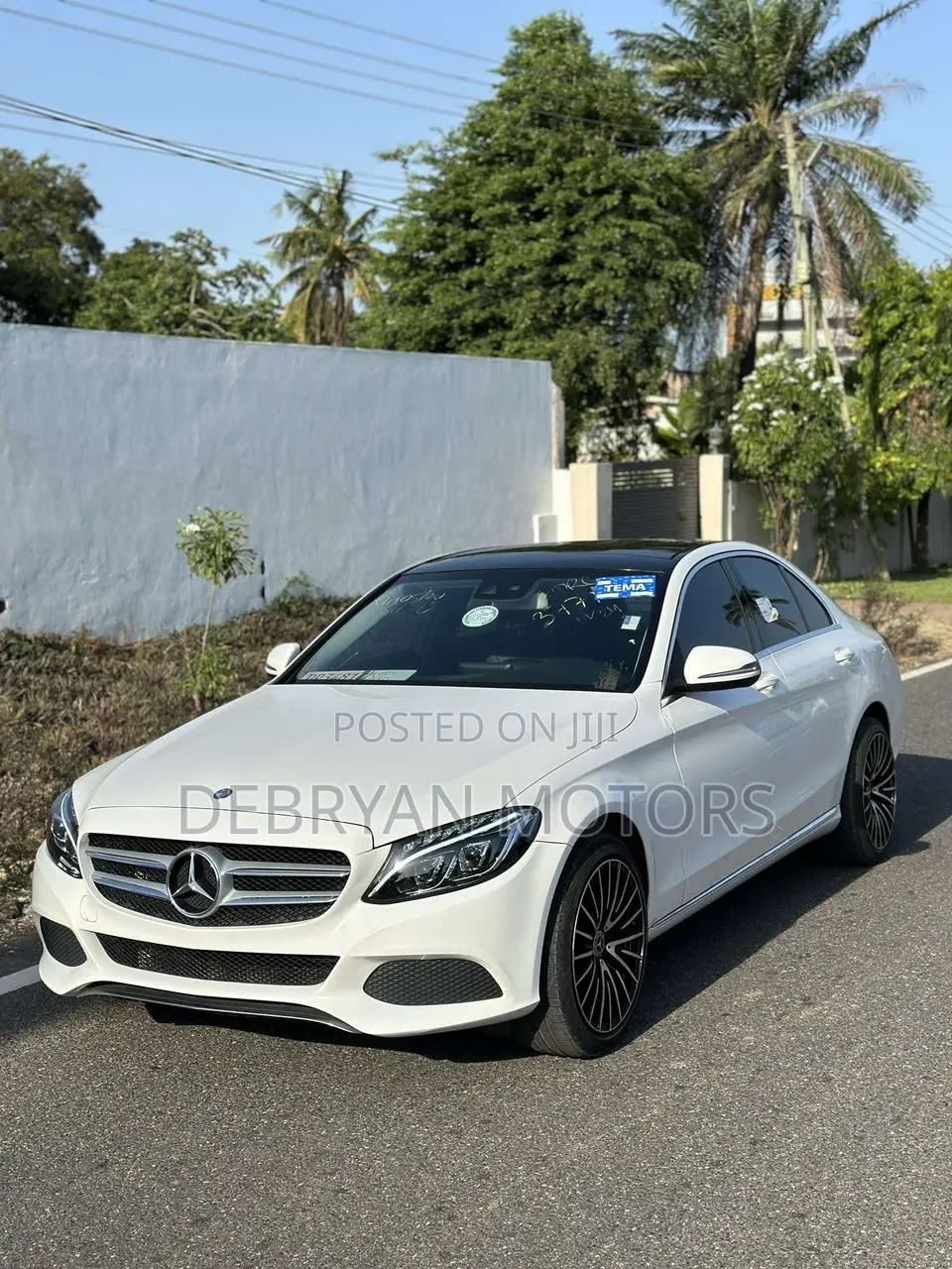 Mercedes-Benz C300 Luxury 4Matic Sedan AWD (2.0L 4cyl 7A) 2016 White