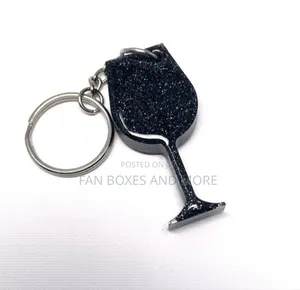 Resin Keyholders (Wine Glass Shape)