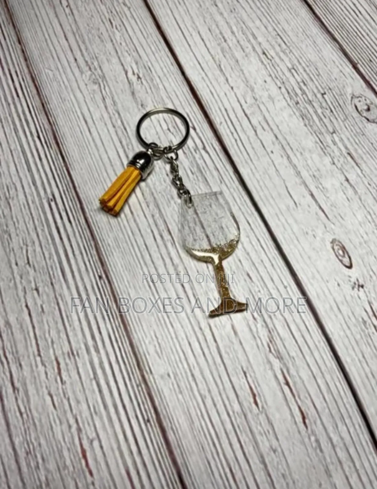 Resin Keyholders (Wine Glass Shape)