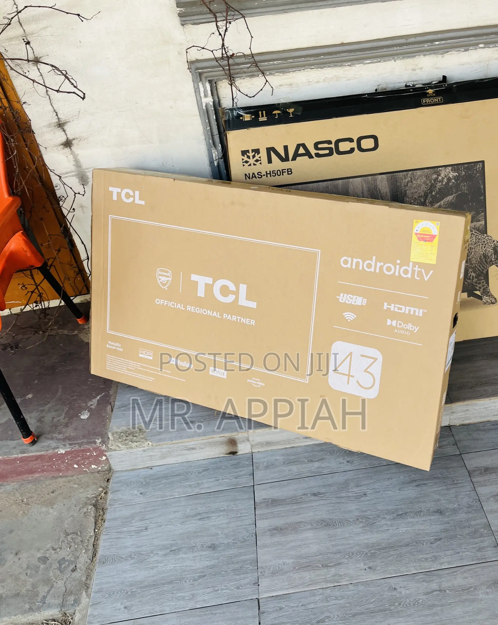 Unique TCL 43s4500 43 Inches HDR Smart Android Television.