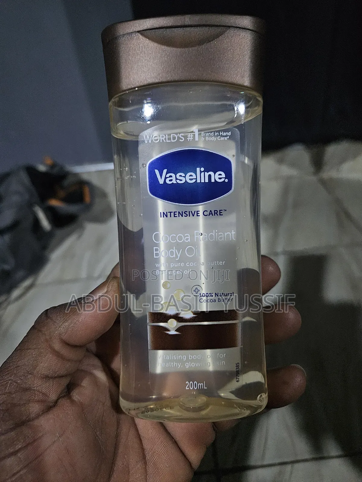 Vaseline Cocoa Radiant Body Oil