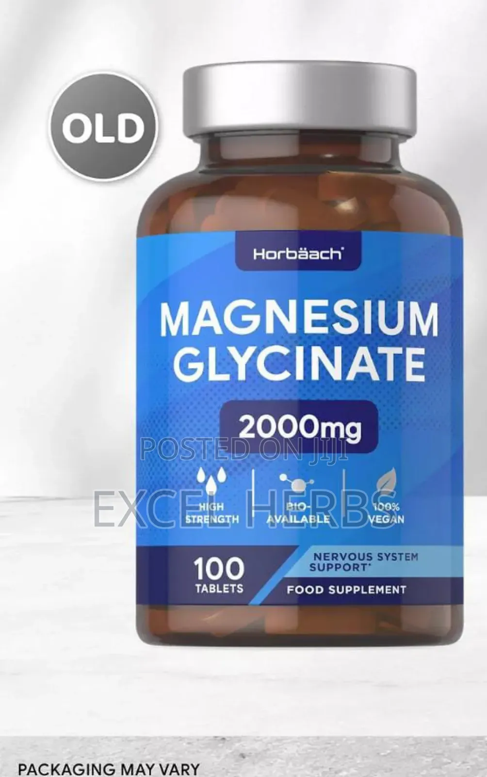 Horbaach Magnesium Glycinate 100 Capsules