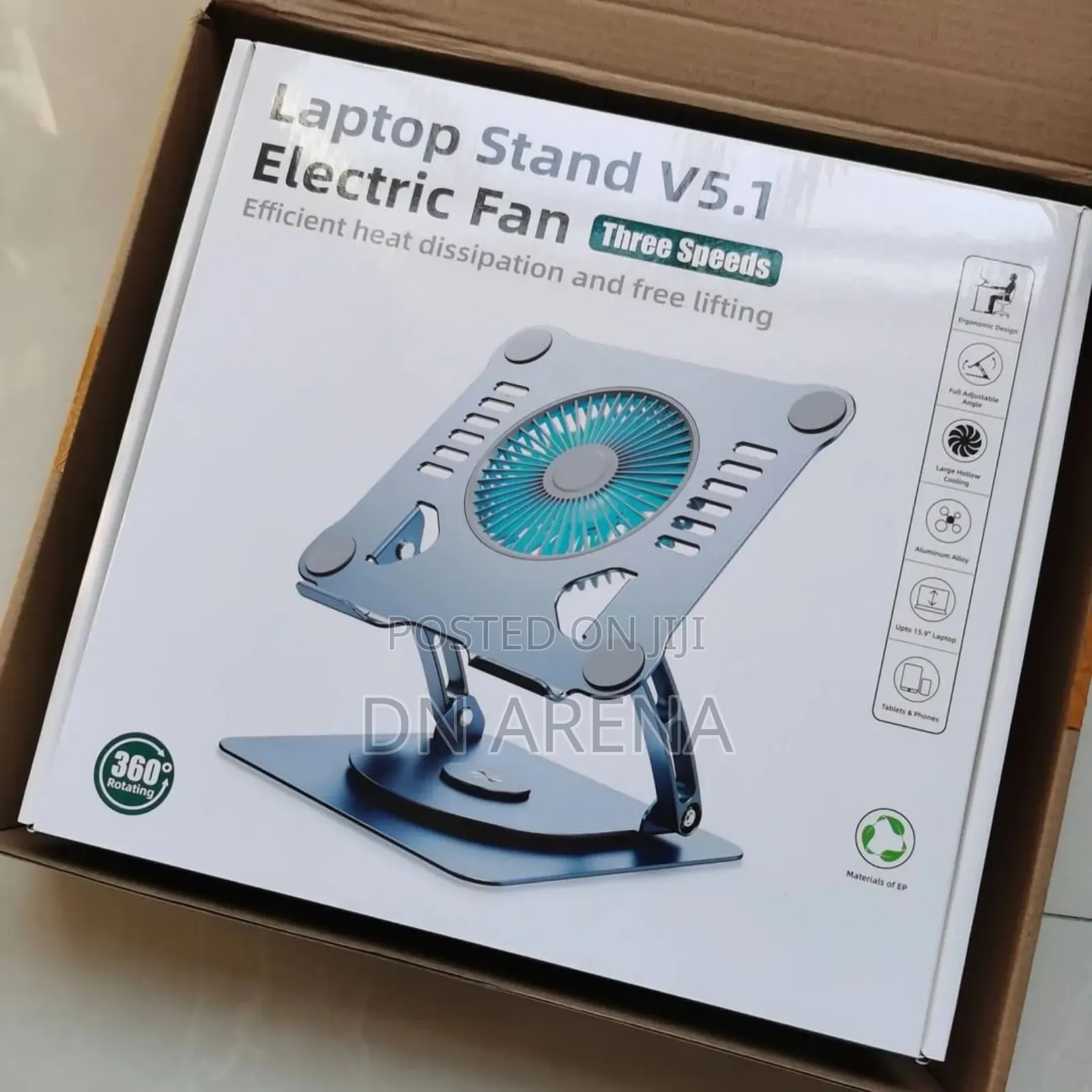 Laptop Stand With Cooling Fan