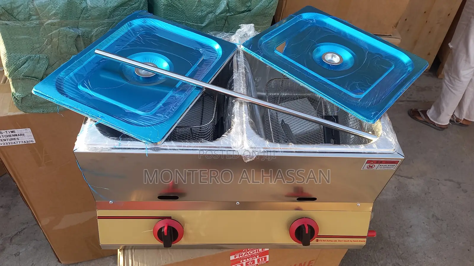 Gas Deep Fryer 12 Liters