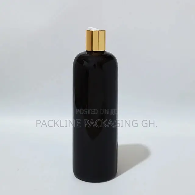 Empty Pet Cosmetics Shampoo Bottles