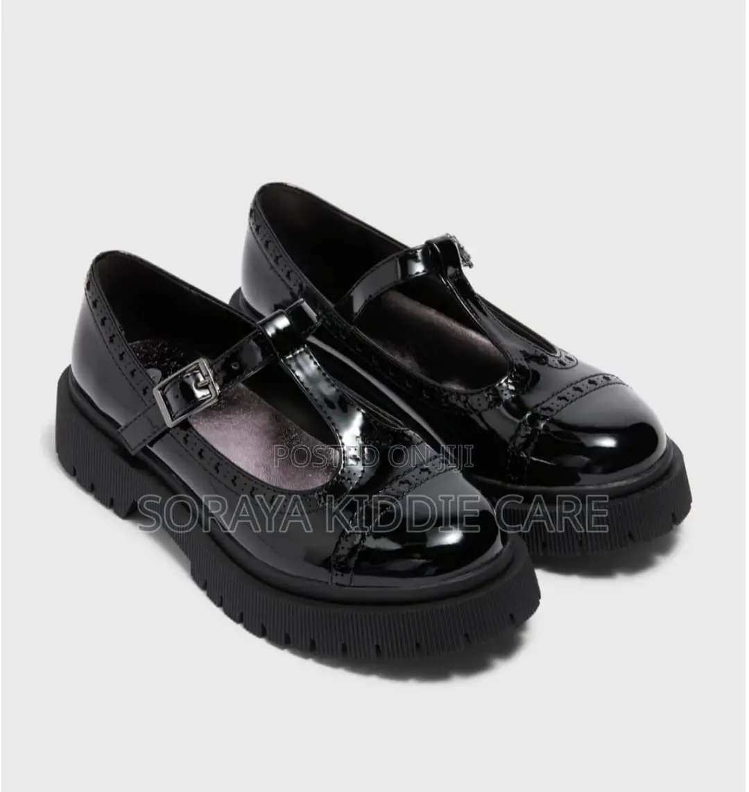 Girls Black Shoes