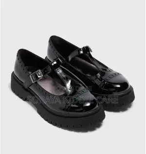 Girls Black Shoes