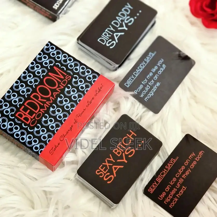 Bedroom Commands Card Game