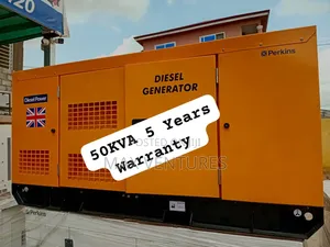 Industrial Grade Power Backup 50kva Perkins Diesel Genset