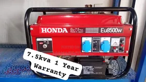 Honda 7.5kva 8500watts Gasoline Portable Generator