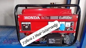 Honda 7.5 Gasoline Generator 8500watts Power Backup for Home