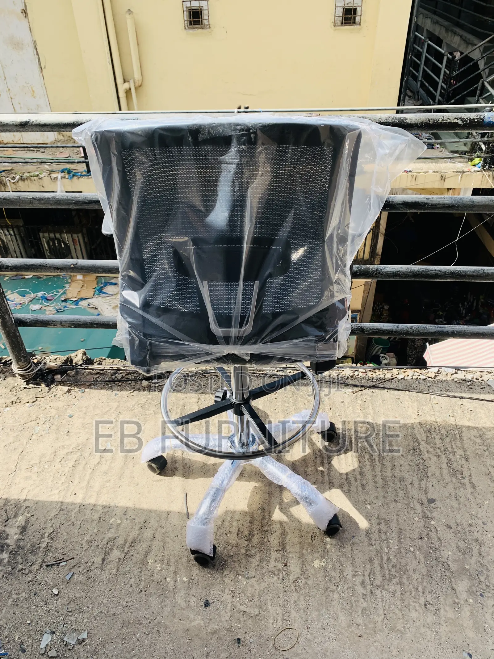 Adjustable Net Counter Chair