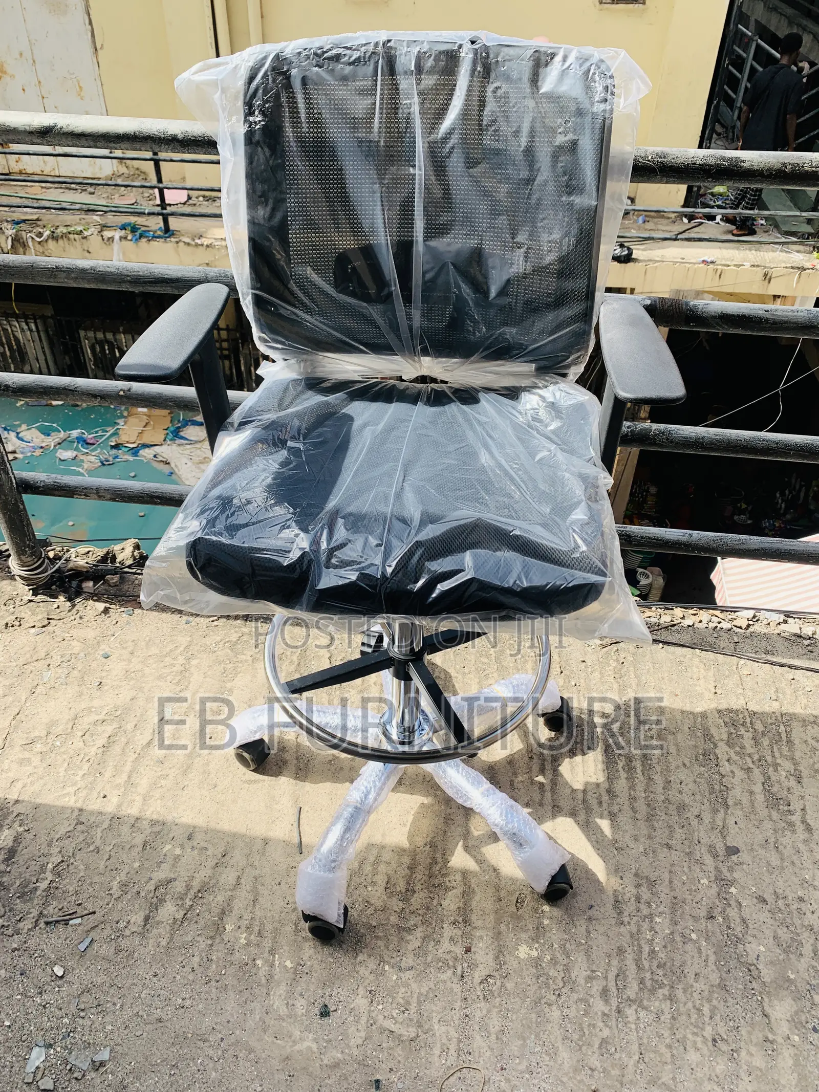 Adjustable Net Counter Chair