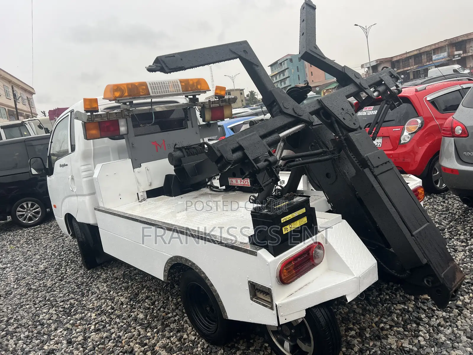 Kia Bongo 3 Towing Car