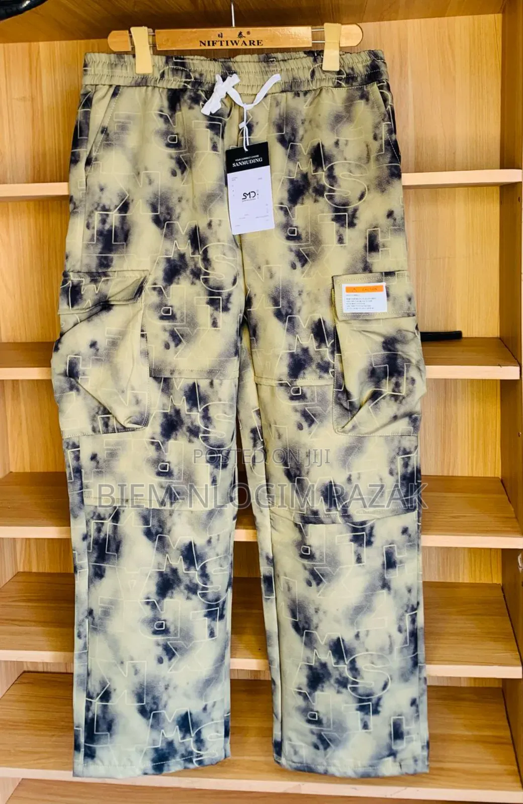 Camouflage Free-Leg Joggers Available in Stock