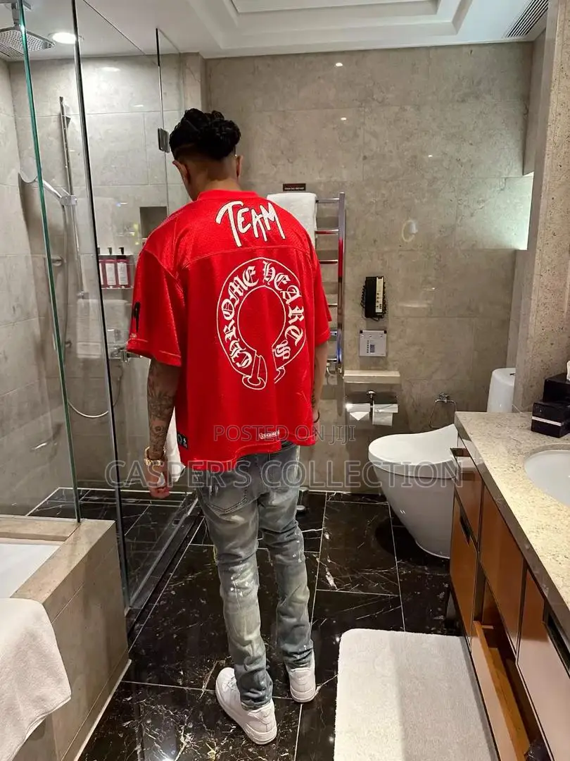 Chrome Net Tops Short Sleeve(Form)Hearts