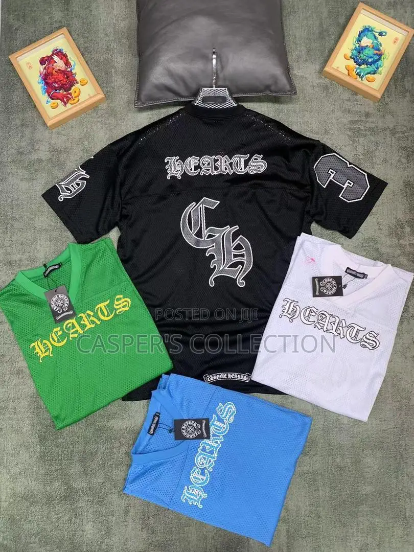 Chrome Net Tops Short Sleeve(Form)Hearts