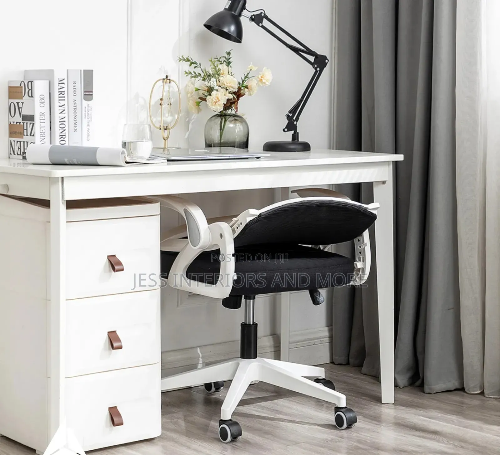 Ergonomic Office Chair/Gaming Chairs(White)