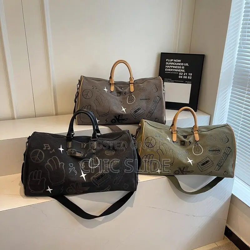 Canvas Material Duffle Bag