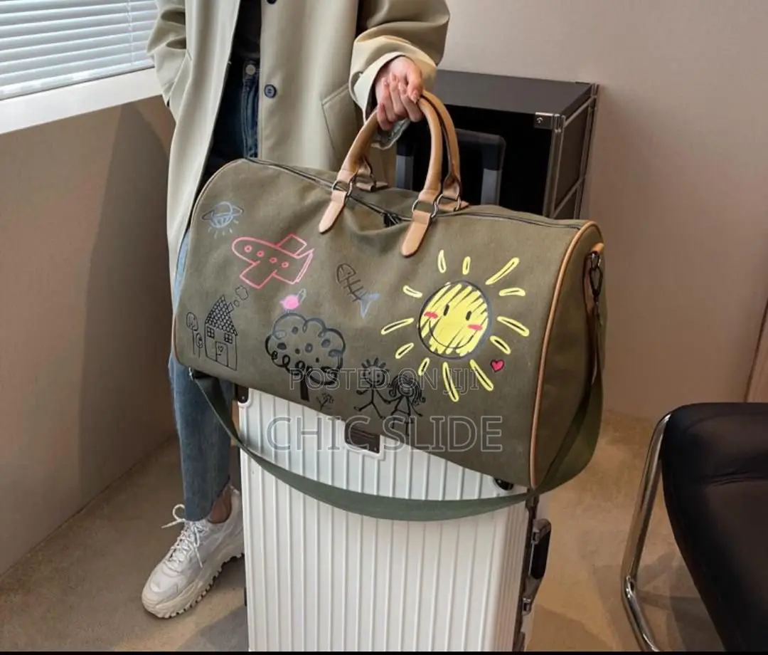 Canvas Material Duffle Bag