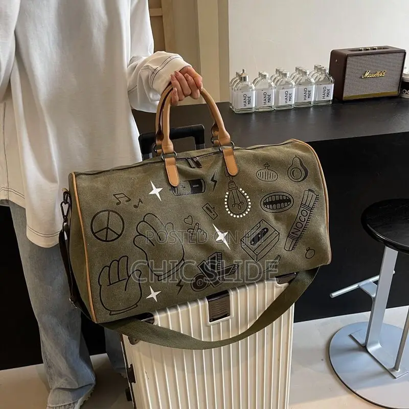 Canvas Material Duffle Bag