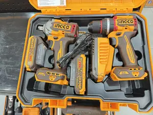 Ingco Two in One Brushless Impact Drill and Wrench Combos