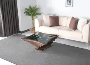 Center Table (Tempered Glass Top)