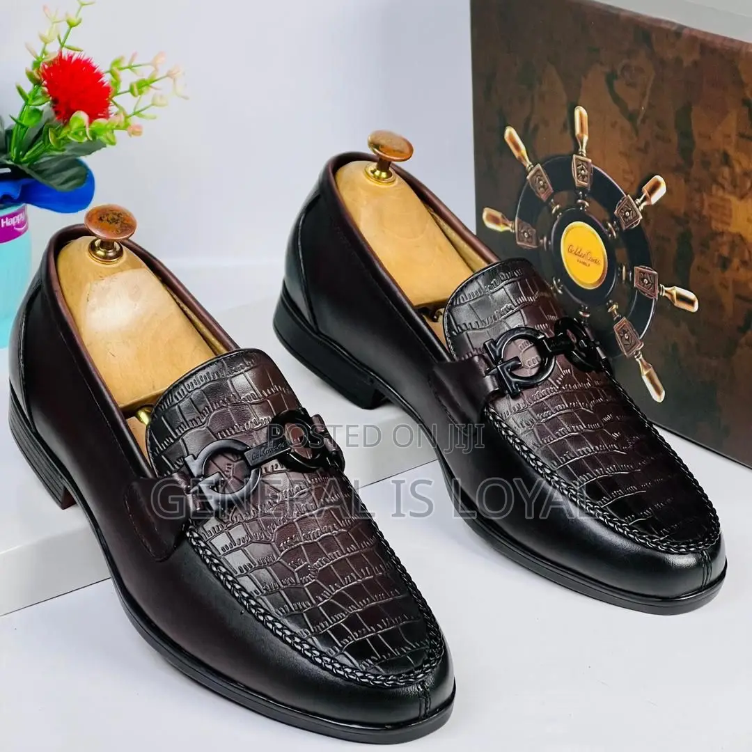 Golden Coxes Shoe / Black , Coffee, Brown