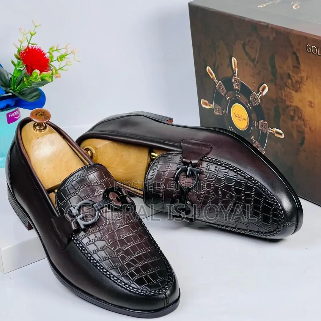 Golden Coxes Shoe / Black , Coffee, Brown