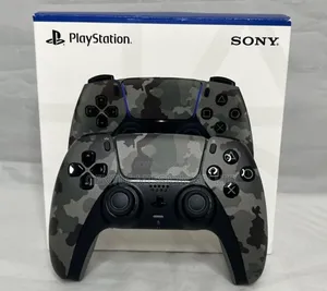 Original Ps5 Gray Camouflage Dualsense Controller Pad