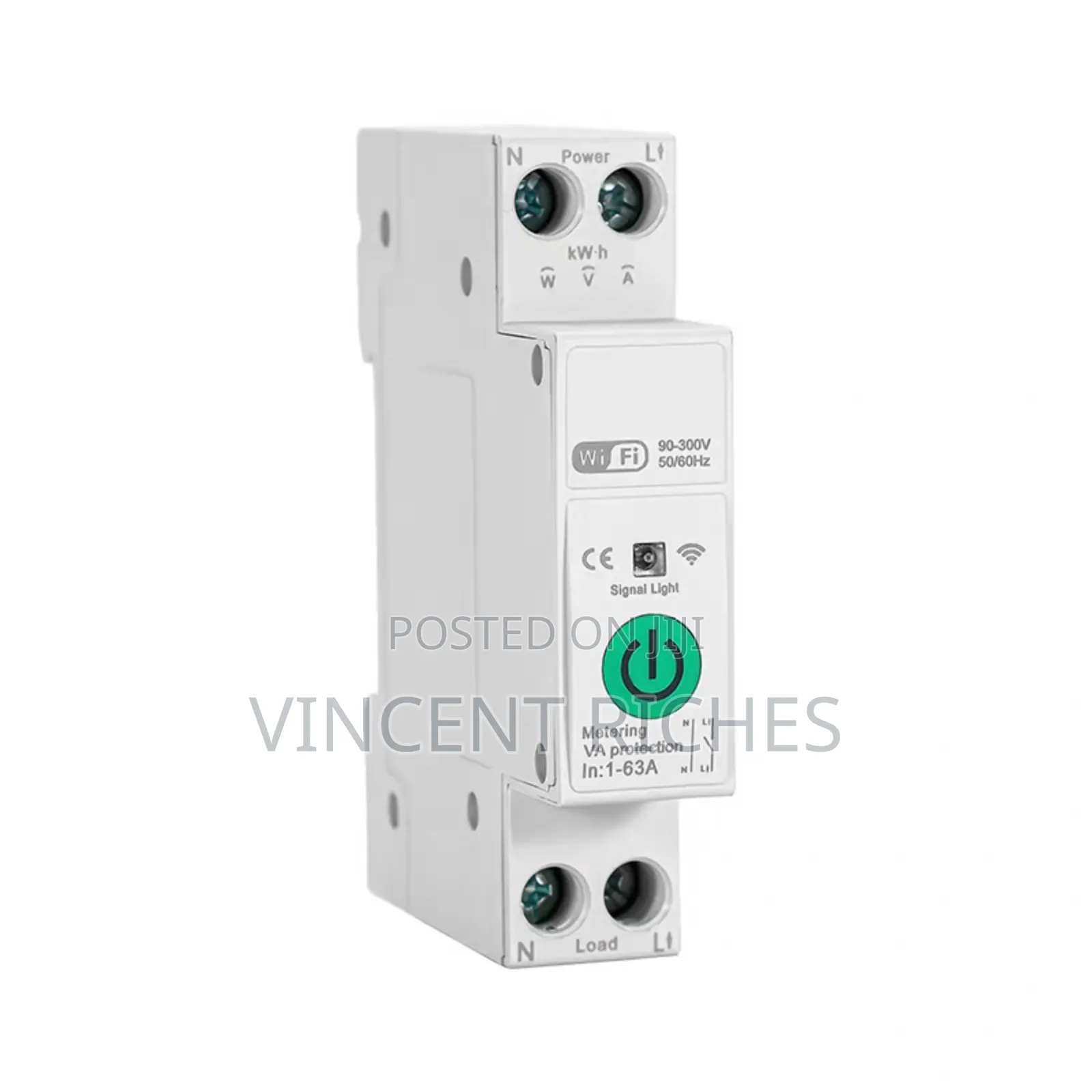 1pole Smart Wifi Breaker Switch - Remotely Control on Phone