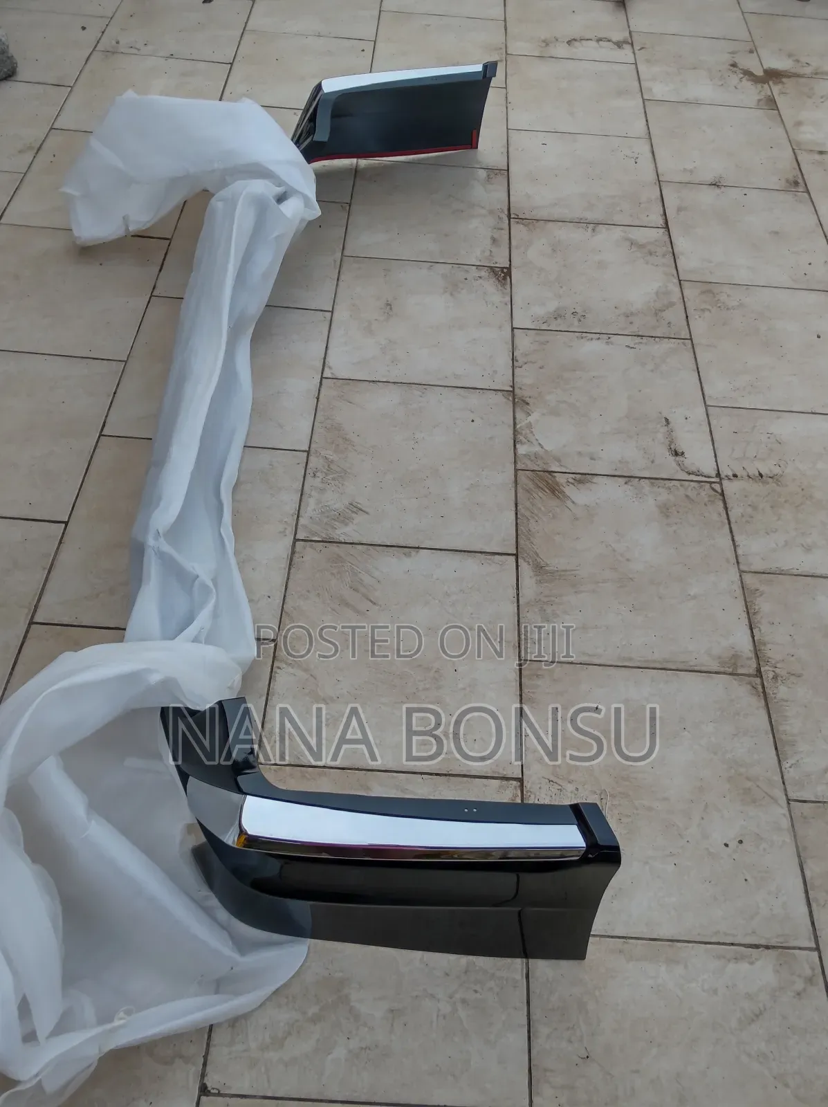 Brand New Toyota Prado 2021 Upwards Back Bumper Spoiler