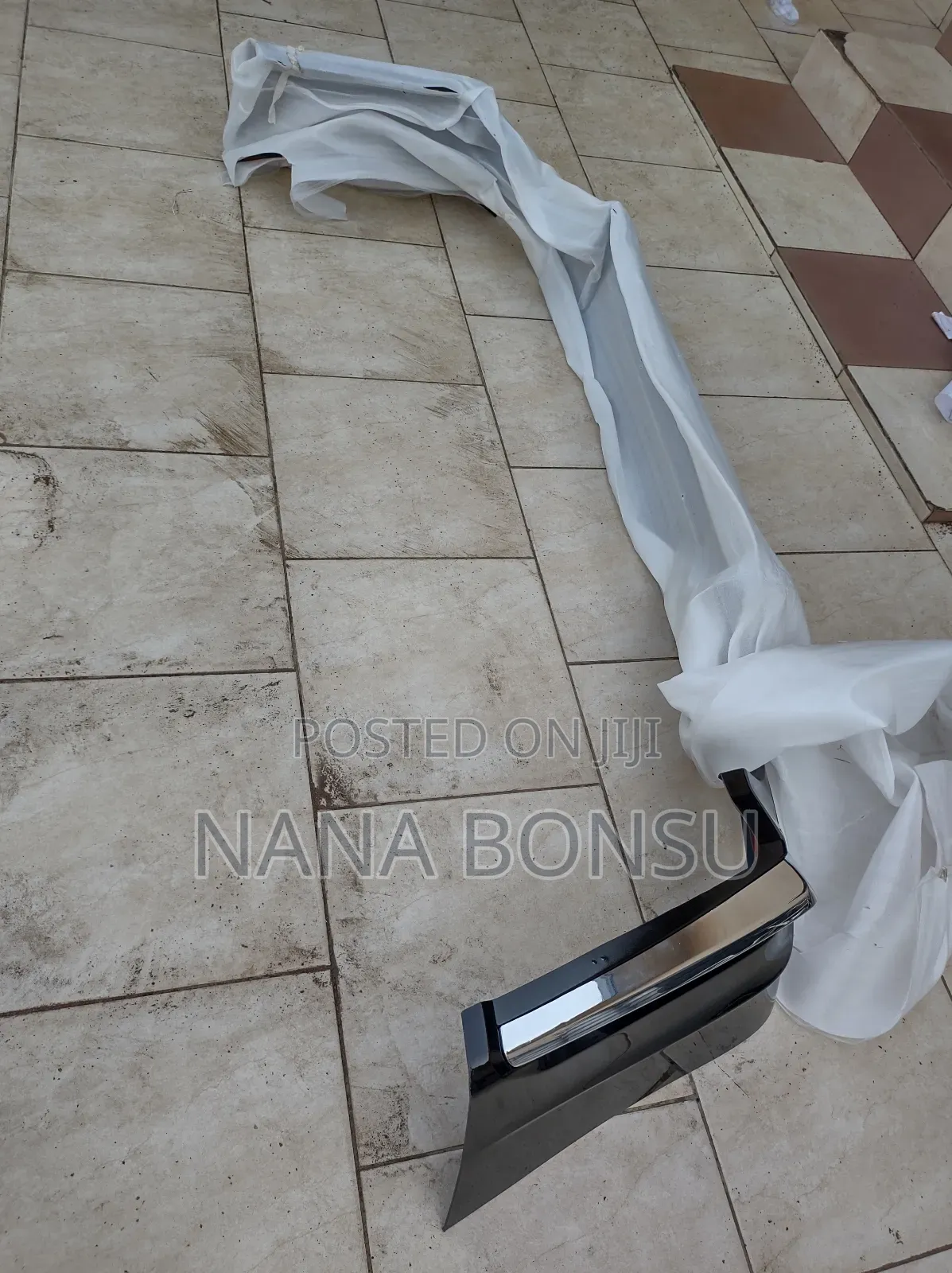 Brand New Toyota Prado 2021 Upwards Back Bumper Spoiler