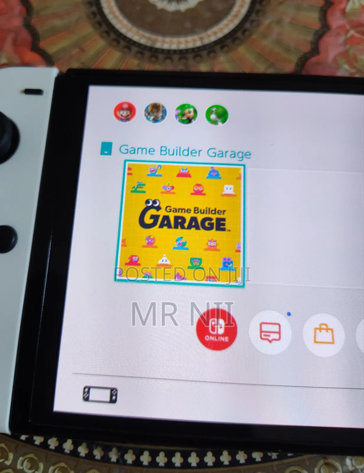 Game Builder Garage Switch Cartridge