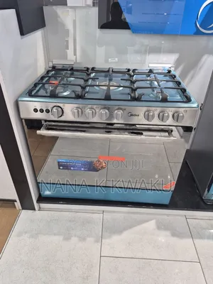 High Quality Midea 5 Burner Gas Cooker With Oven Grill