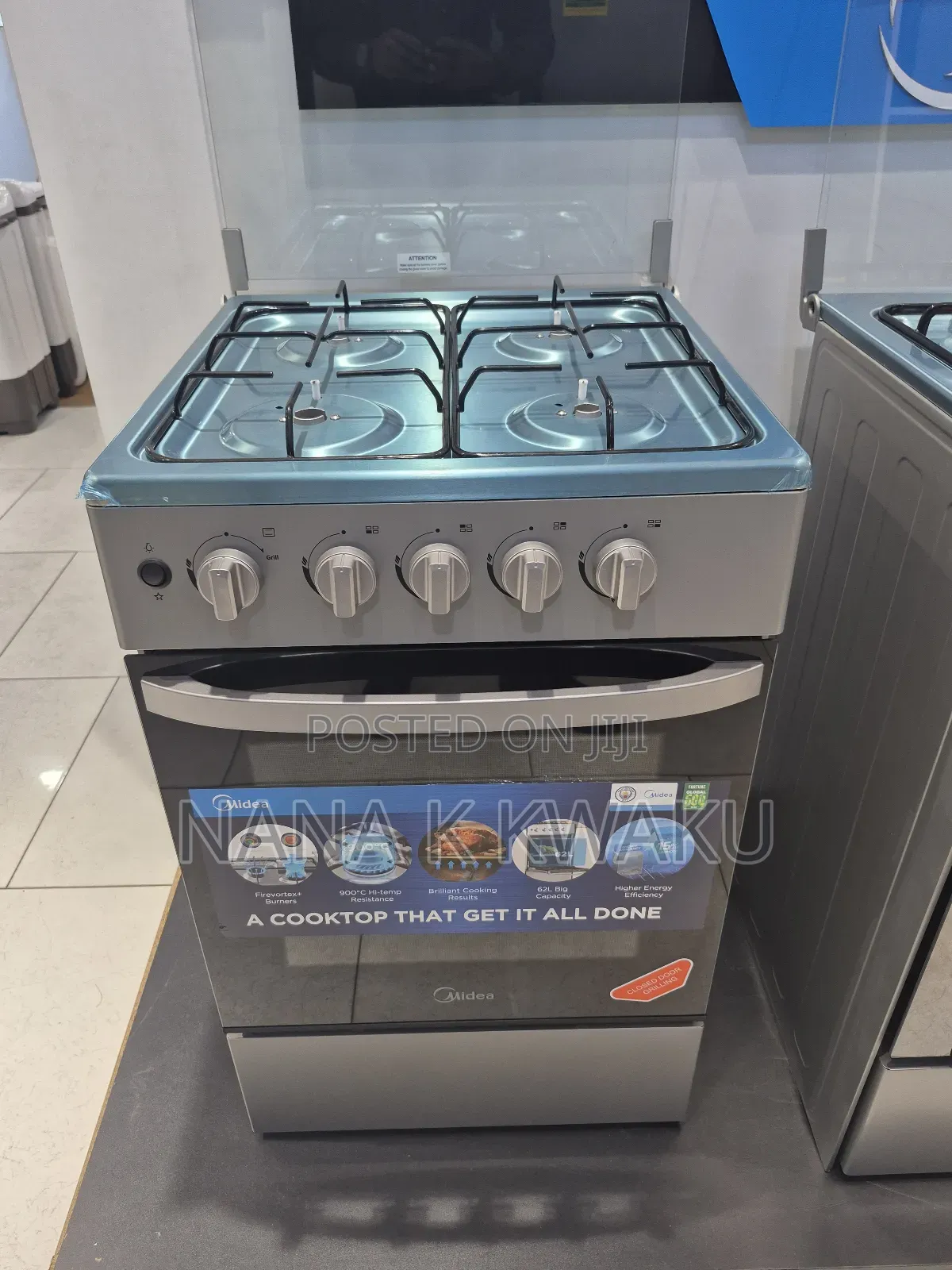 Midea 4burner Gas Cooker With Oven