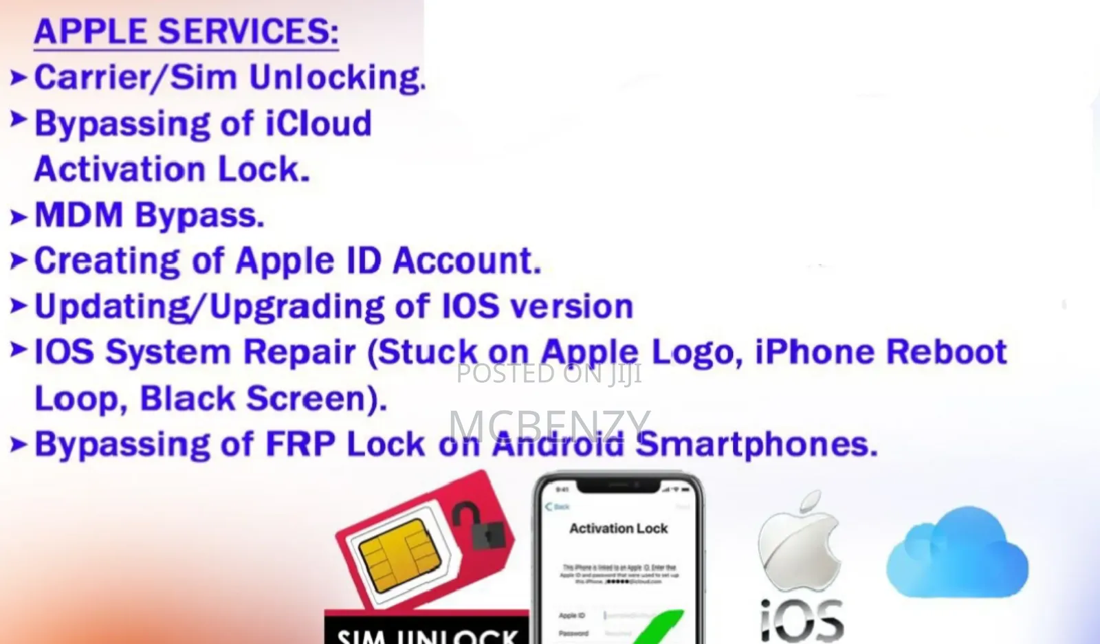 McTech - Unlocking, Flashing, Data Recovery Services Etc