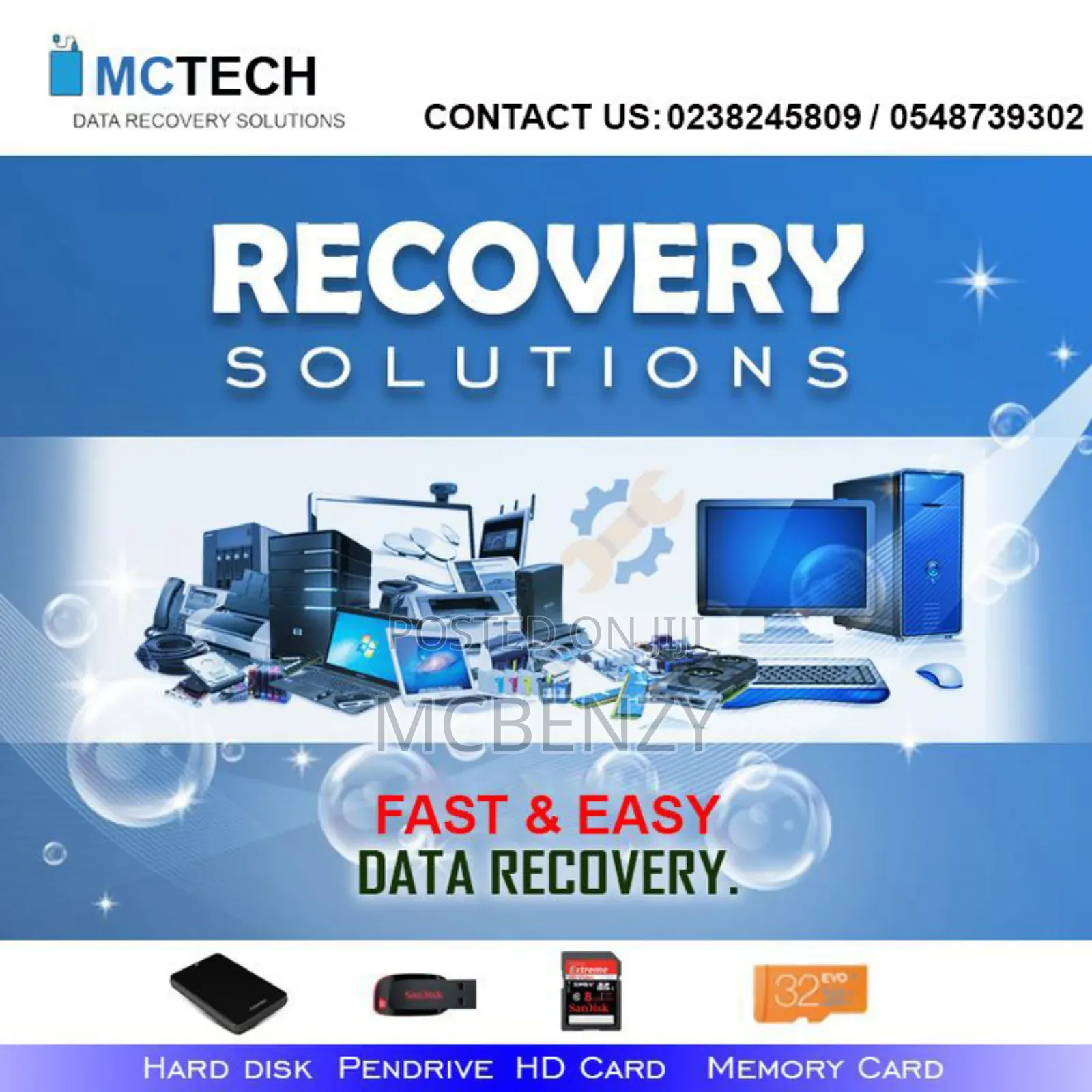 McTech - Unlocking, Flashing, Data Recovery Services Etc