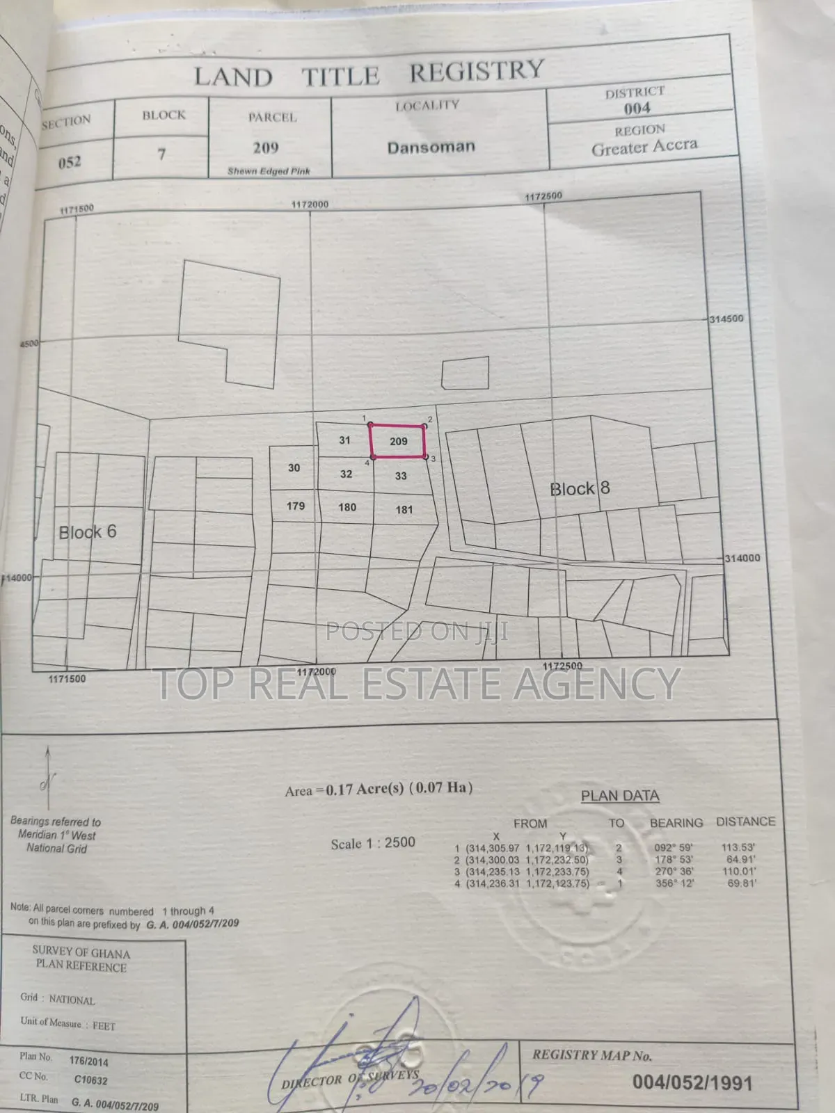 Commercial Land at Dansoman for Sale