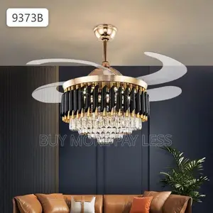 Chandelier With Fan Crystal And Normal Types
