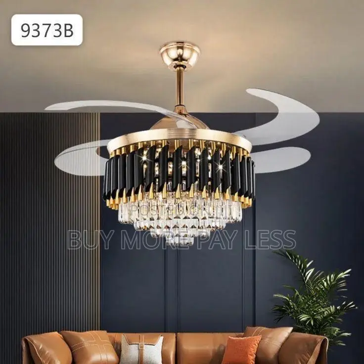 Chandelier With Fan Crystal And Normal Types